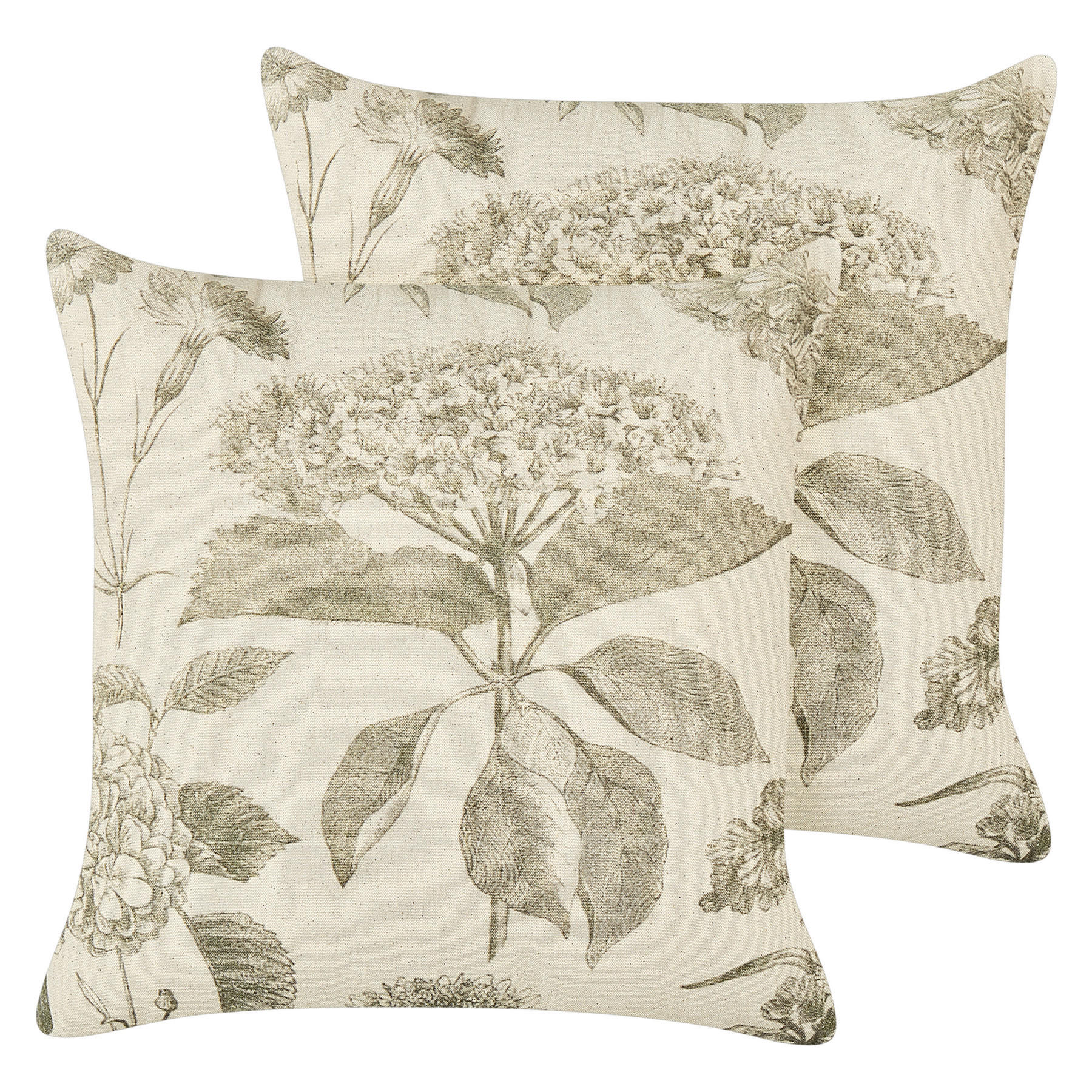 PERNĂ DECORATIVĂ set de 2 bej 45/45 cm Rosemary