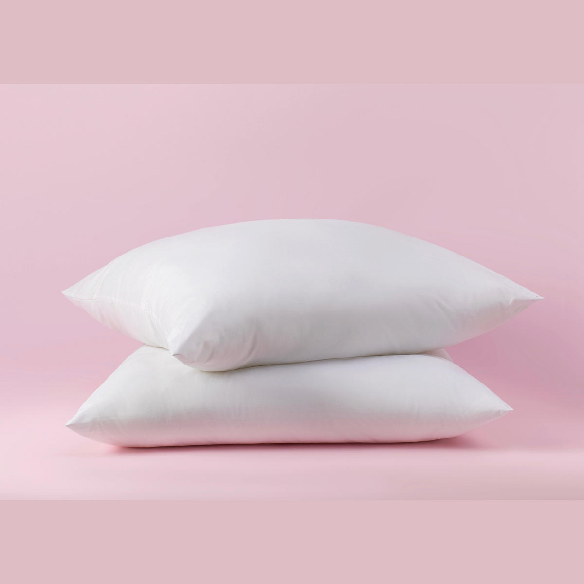 KOPFKISSEN 40x40 cm Microfaserkissen Schlafkissen - Weiß, Textil (40/40cm) - Gowoll