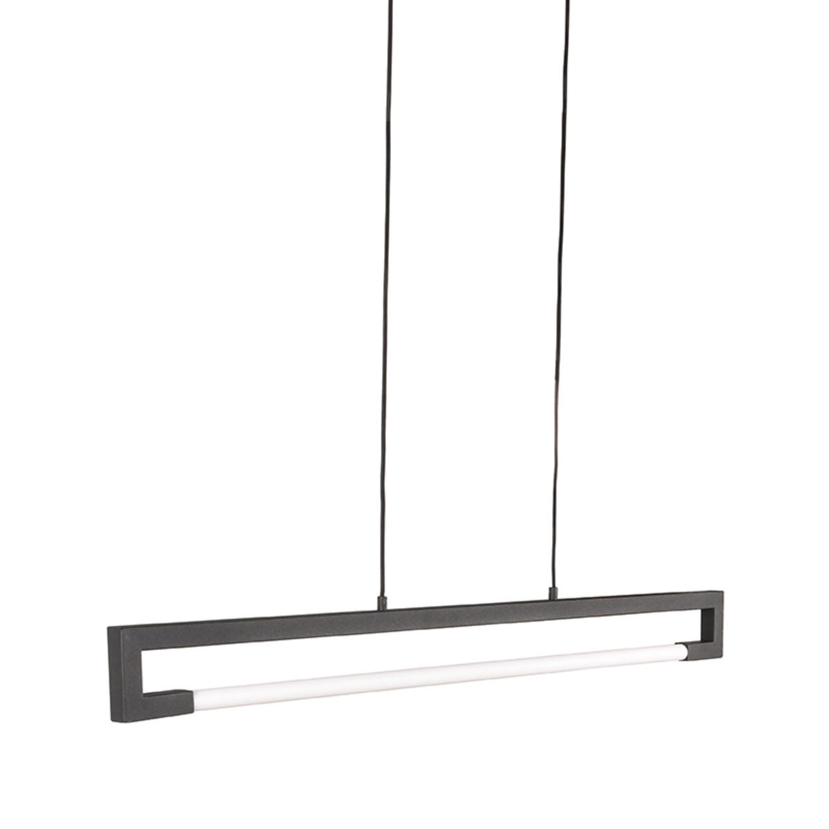 PENDELLEUCHTE Futuro Schwarz 9/120/118 cm - Schwarz, Metall (9/120/118cm) - LABEL51