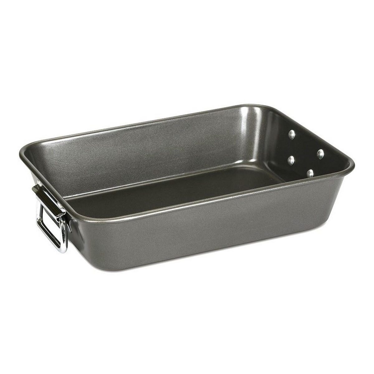 BACKFORM Graphit 35/22/7 cm P05660 - Graphitfarben, Metall (22/7/35cm) - Patisse 