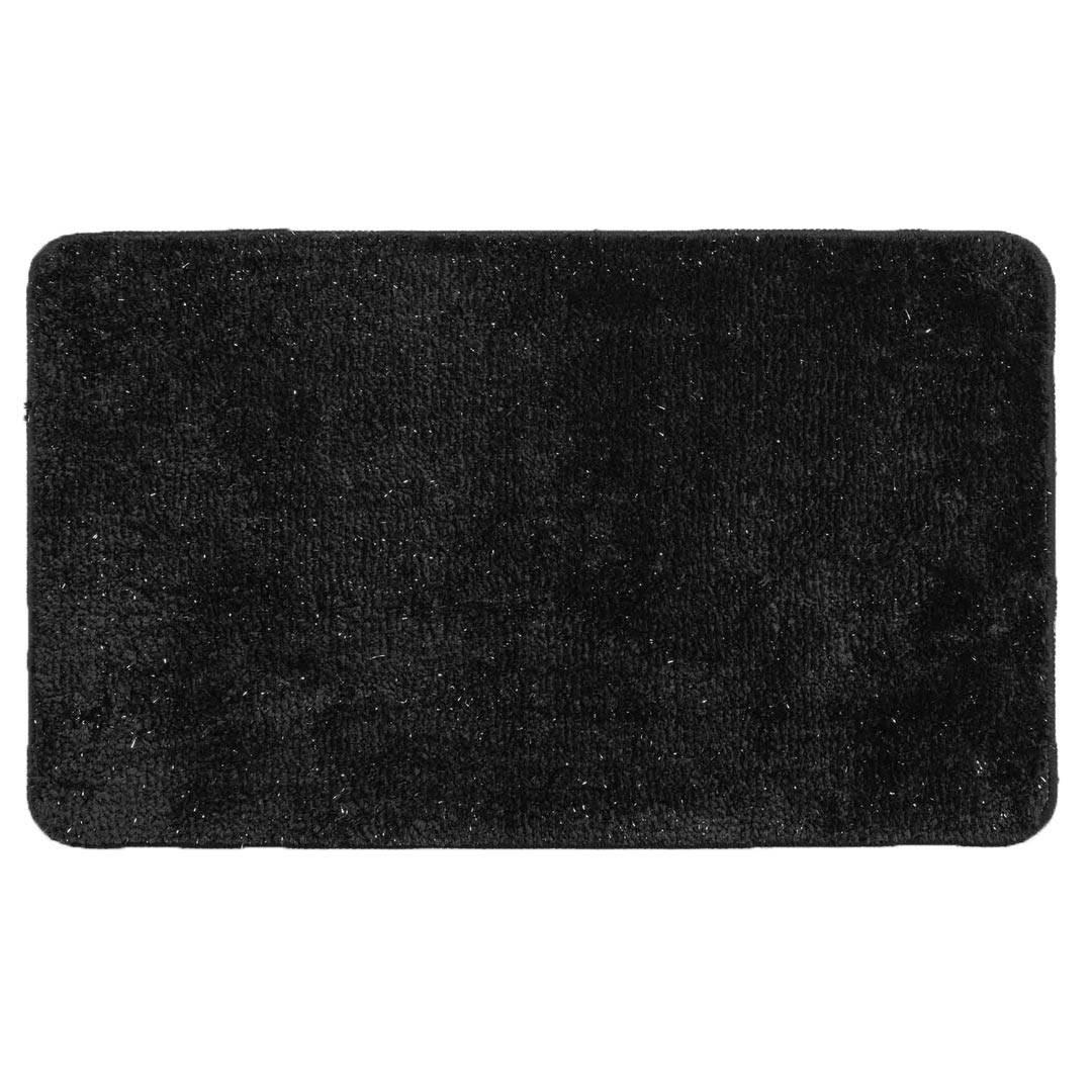 BADEMATTE Metropolis 45/75 cm - Schwarz, Textil (75/45cm) - Douceur d´intérieur