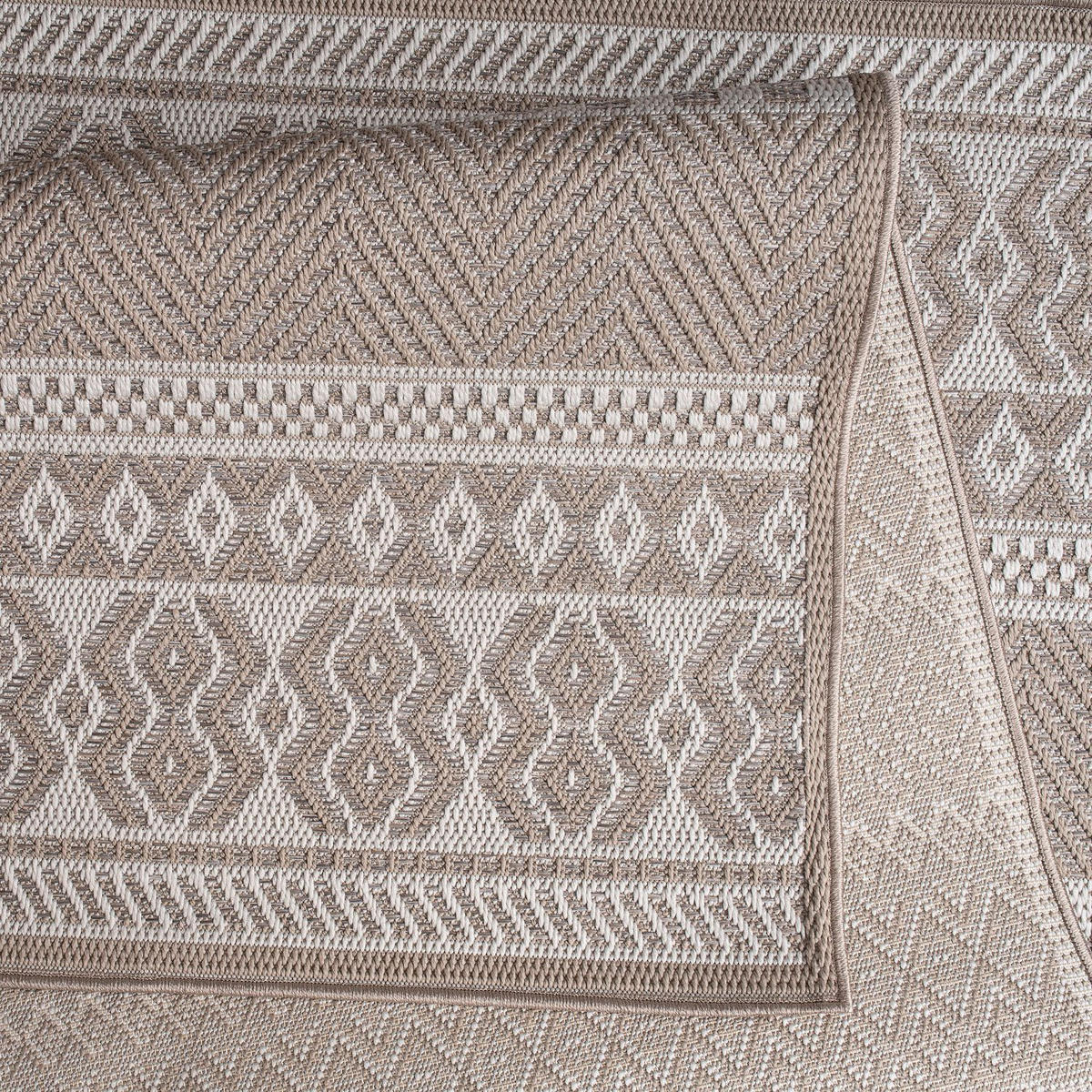 OUTDOORTEPPICH Beige 80 x 150 cm - Beige, Kunststoff (80/150cm) - TT Home