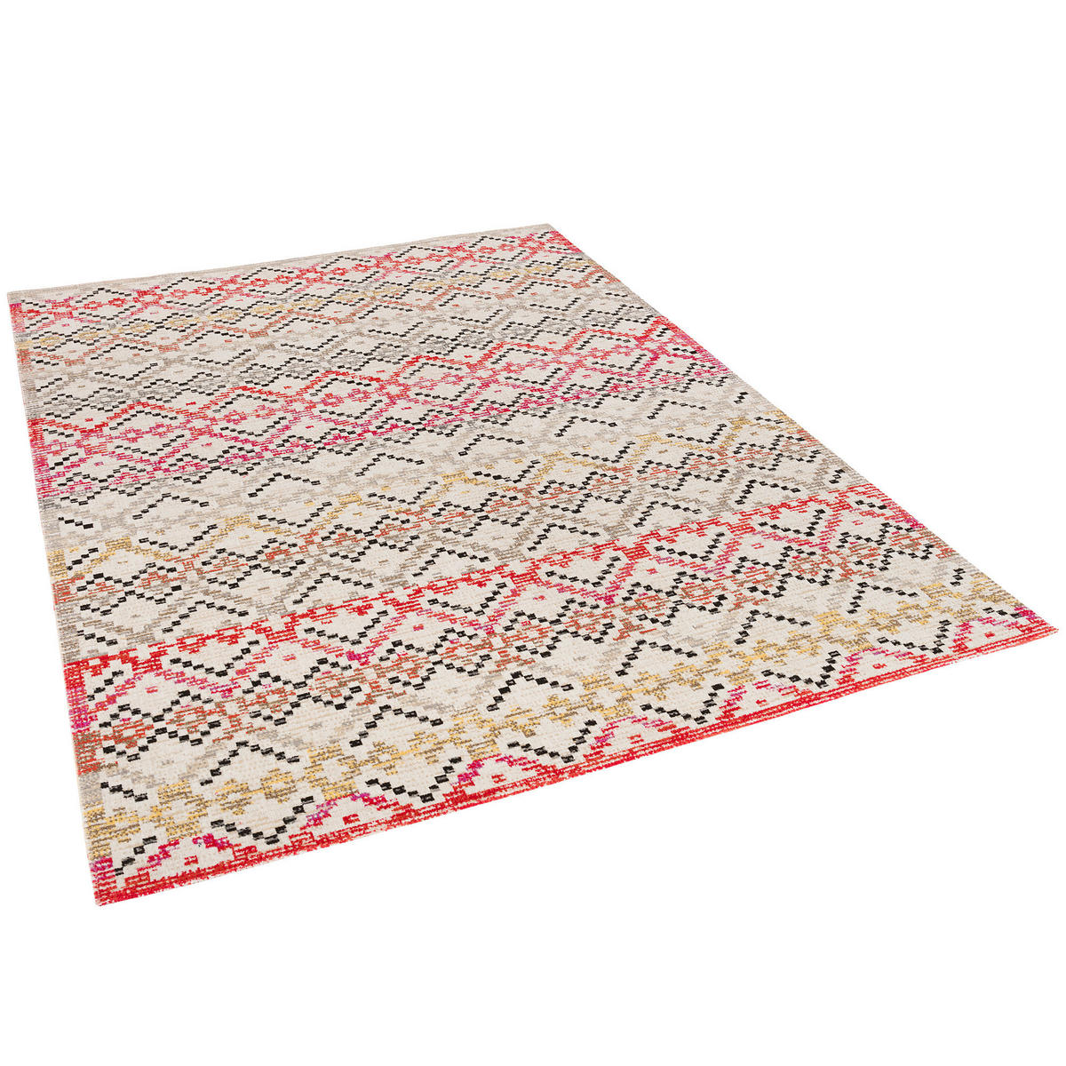 DESIGNER TEPPICH VINTAGE ZOE MODERN STRIPES - Multicolor, Textil (80/150cm) - Pergamon