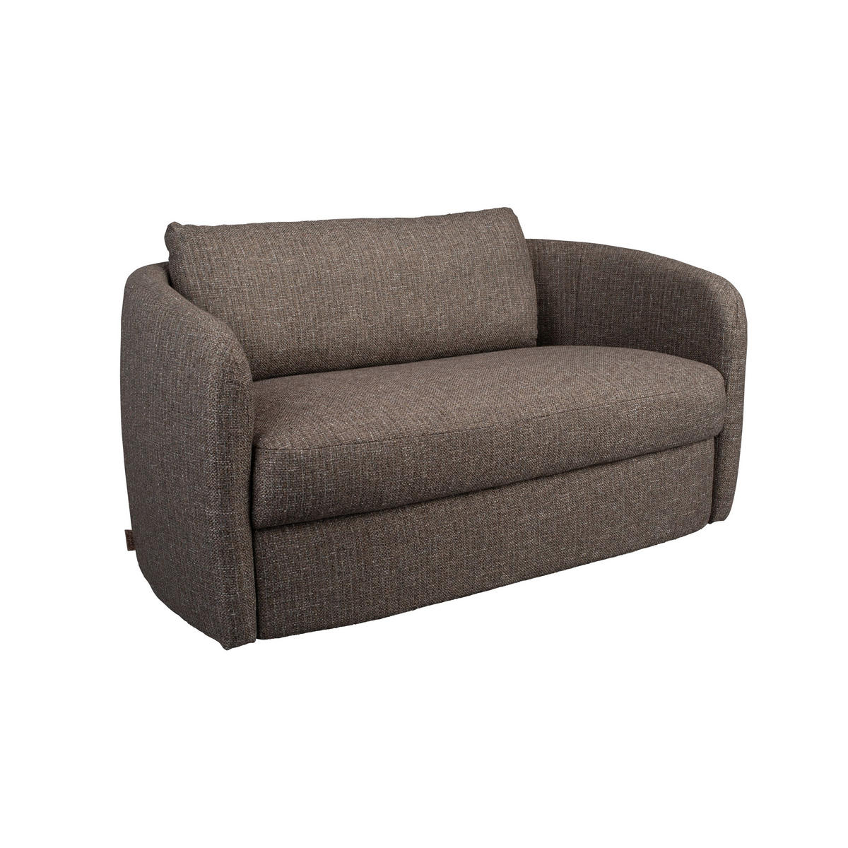 SOFA 2-SITZER Boho Stein - Grau, Kunststoff (143/75/82cm) - Dutchbone