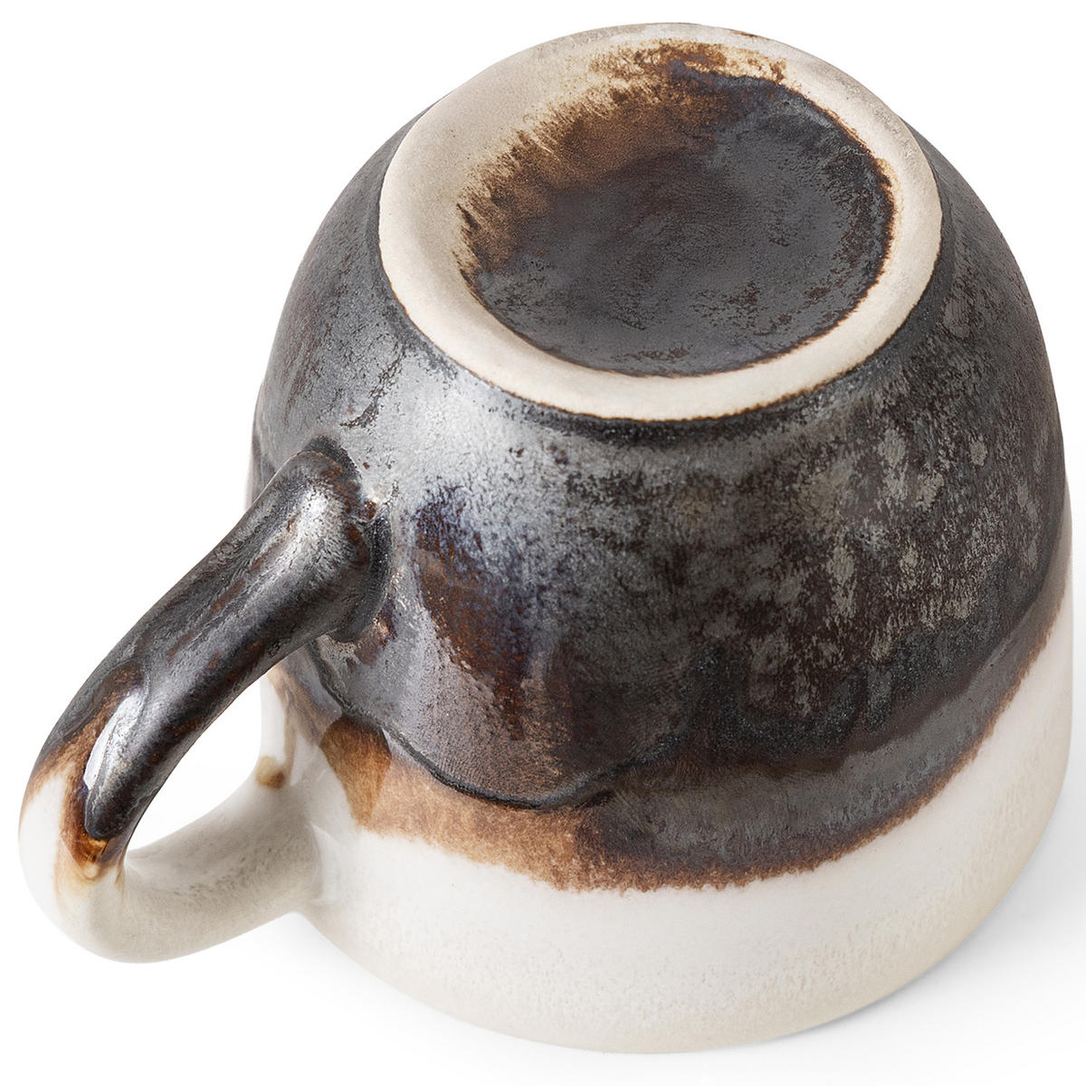 KAFFEETASSE PRIMA, mit Untertasse, 6-tlg, Hellbeige - Beige, Keramik (11/7/9cm) - KONSIMO®