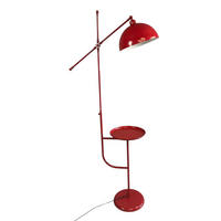 STEHLAMPE Raxon 165 Cm - Rot, Metall (30/30/165cm) - Bamyum