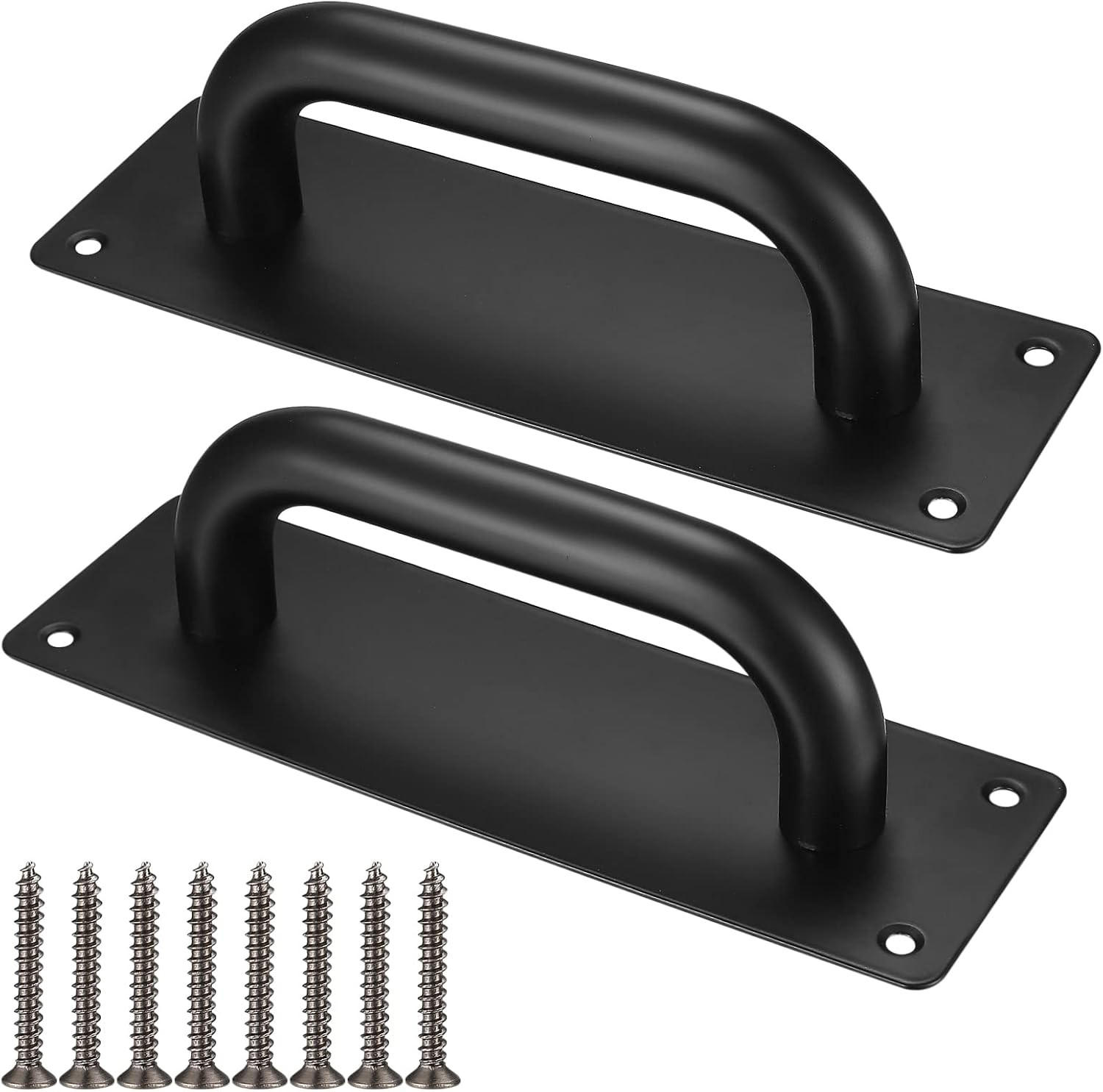 MÖBELGRIFF 2er-Set 200x65 mm Edelstahl - Schwarz, Metall (6.5/5.6/20cm)