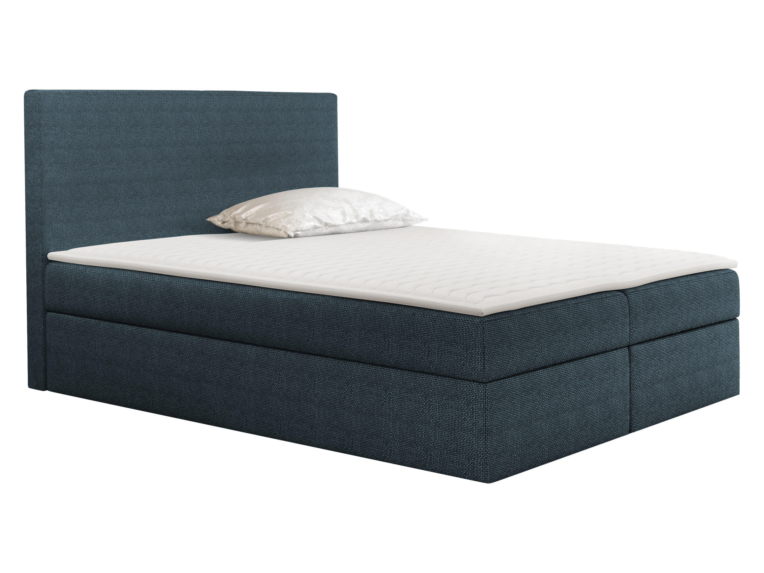 BOXBETT Basic - Dunkelblau, Holz (200/200cm) - MIRJAN24