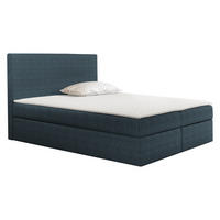 BOXBETT Basic - Dunkelblau, Holz (120/200cm) - MIRJAN24