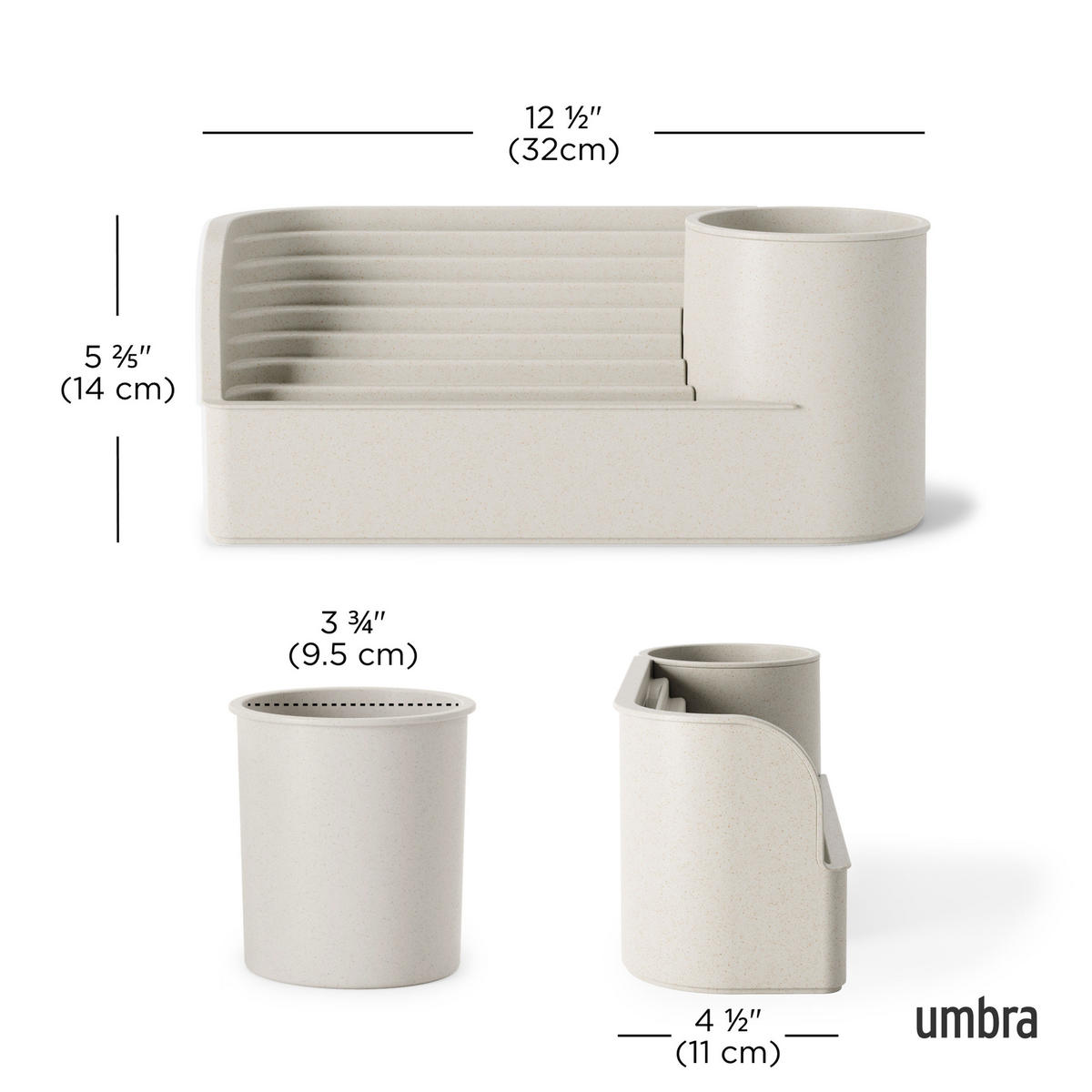 TISCHBRUNNEN Stream, Sand - Beige, Kunststoff (11/14/32cm) - Umbra