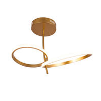 DECKENLEUCHTE Bellagio, Gold / Messing, 40cm - Goldfarben, Metall (55/55/40cm) - KOSILUM