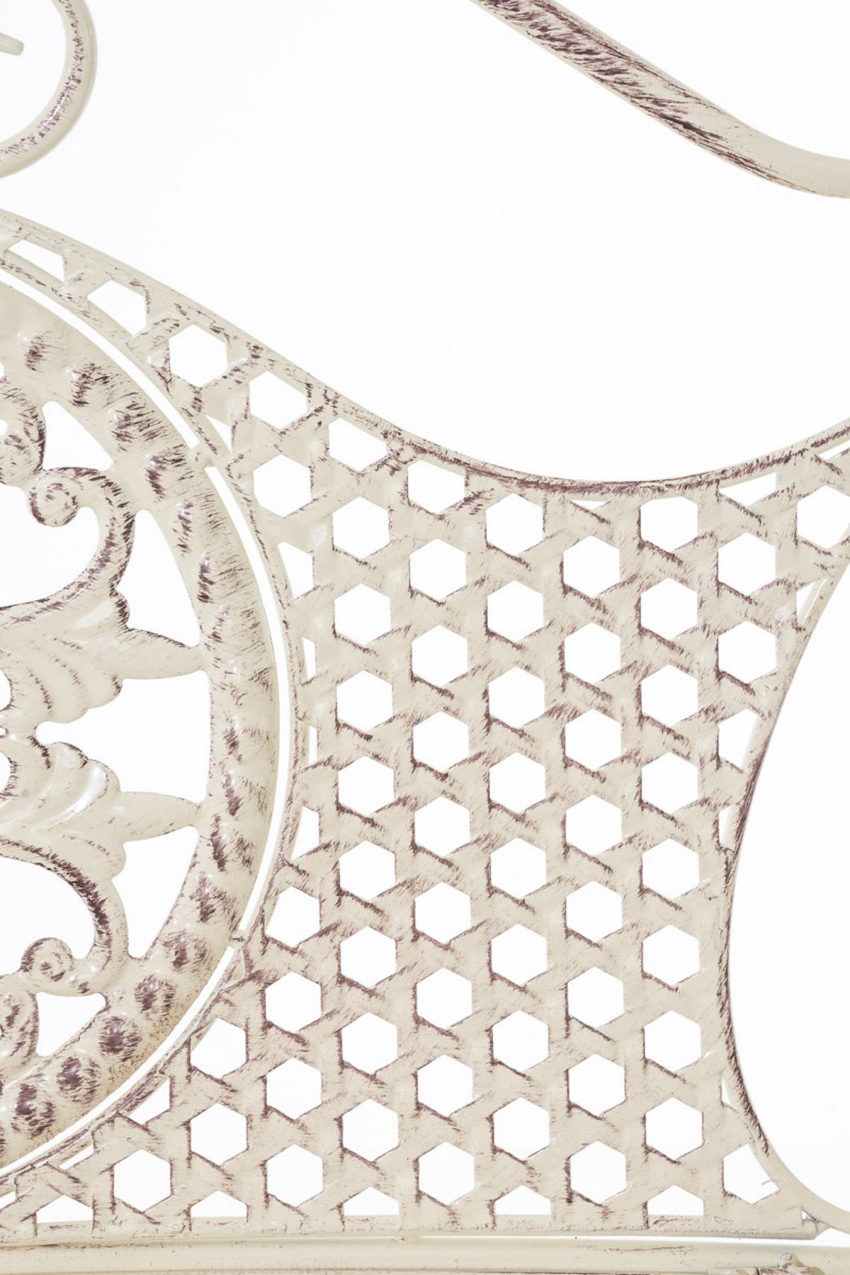 STANDREGAL Anic antik-creme - Creme, Metall (61/153/33cm) - TPFGarden