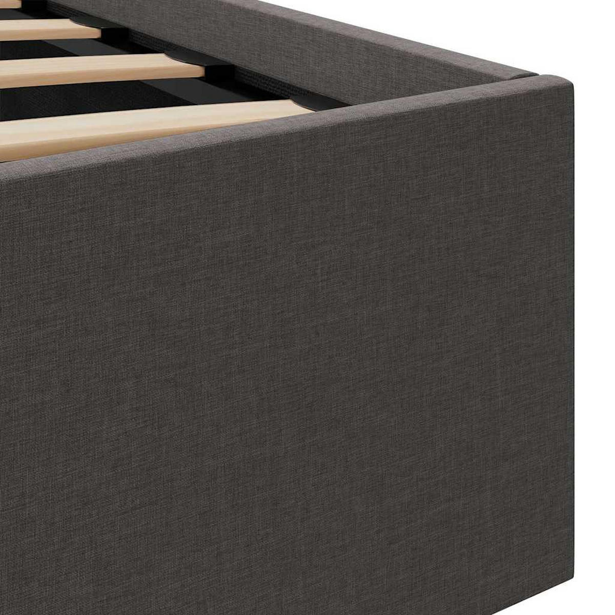 METALLBETT Ibarra 168/211 cm - Dunkelgrau, Metall (160/200cm) - Nettlife