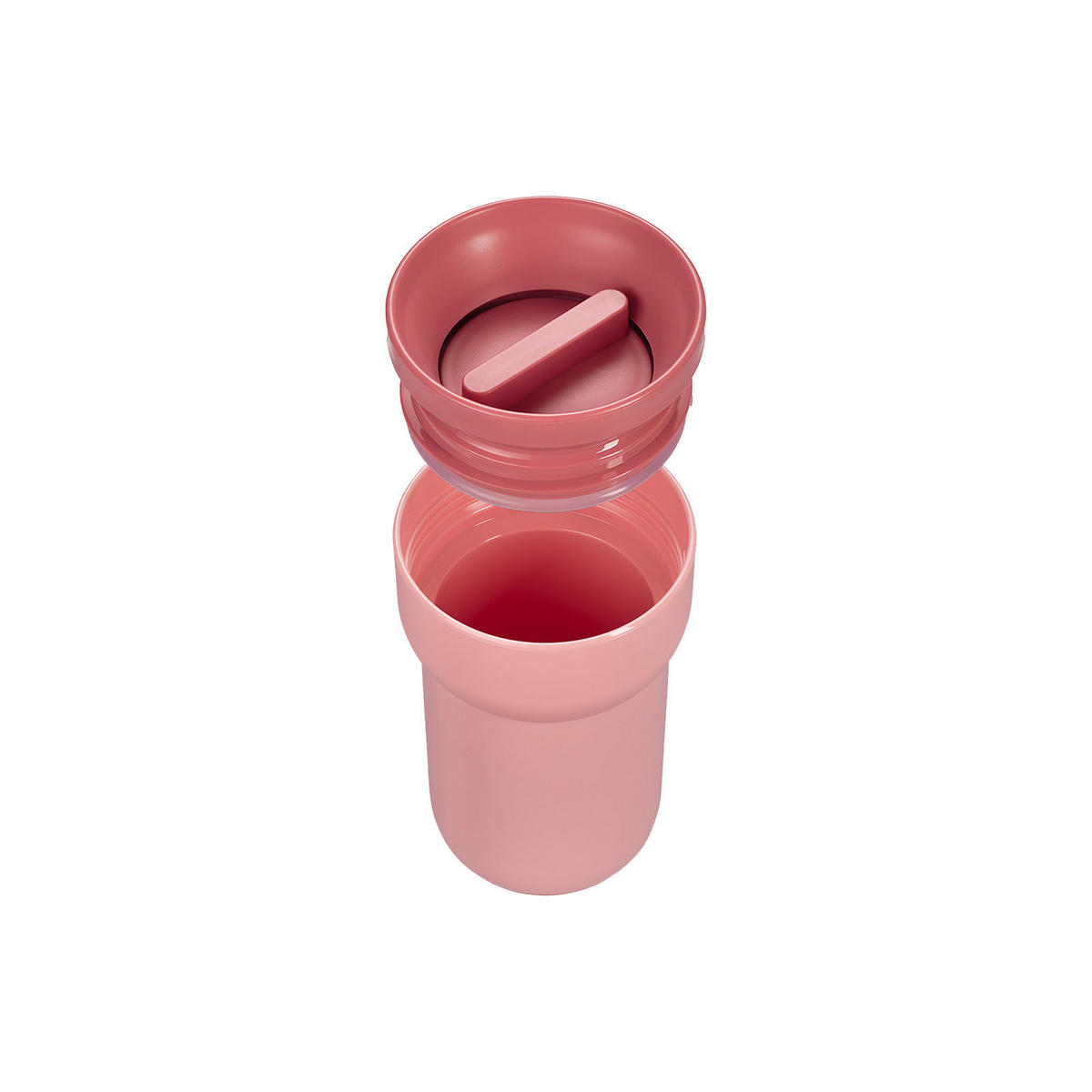 LUNCHSET KAFFEE Ellipse + TAB Nordic Pink - Pink, Kunststoff (1/1/1cm) - Mepal