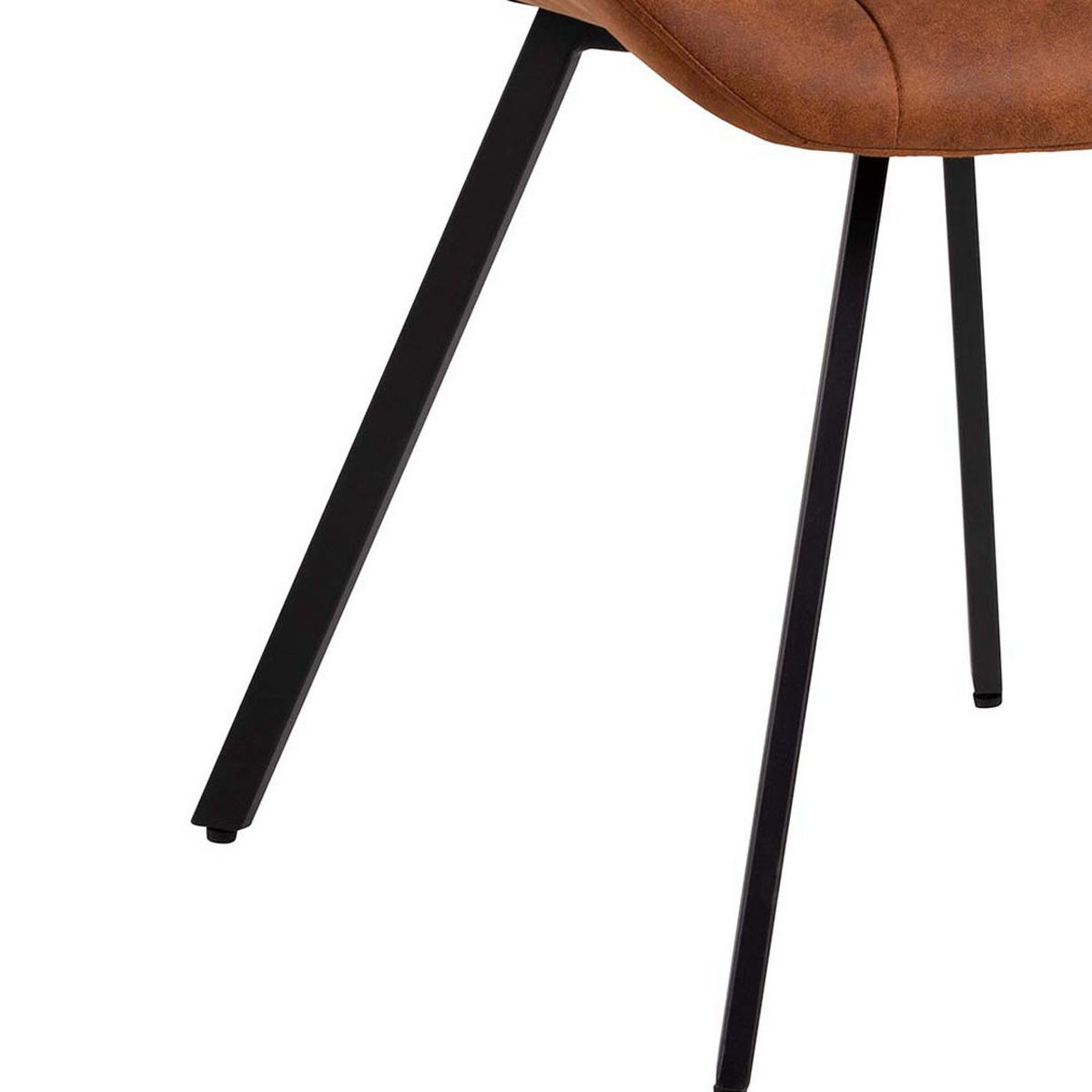 STUHL 2er-Set braun - Braun, Holzwerkstoff (54/88/59cm) - ebuy24