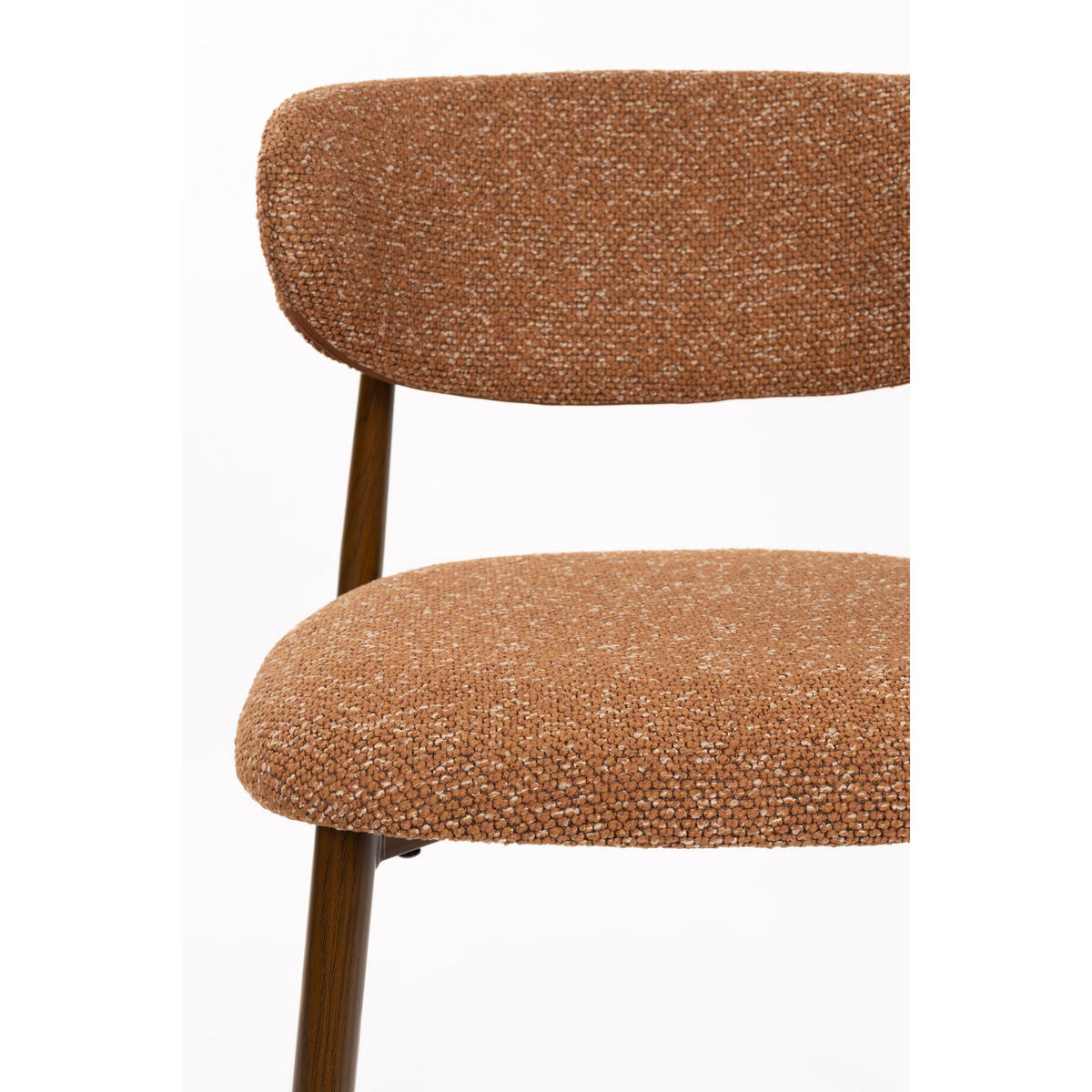 ESSZIMMERSTUHL Noor Terracotta - 2 er Set - Terracotta, Kunststoff (51/77.5/53cm) - Housecraft Living