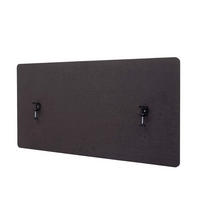 AKUSTIK-TISCHTRENNWAND Braun - Braun, Textil (120/60/2cm) - MCW