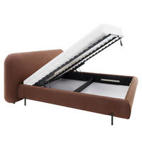 BETT 180/200 Tobias Ziegel - Orange, Holz (180/200cm) - Petits-meubles