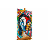 METALLBILD Bunt 60/90 cm - Multicolor, Metall (5/90cm) - KUNSTLOFT