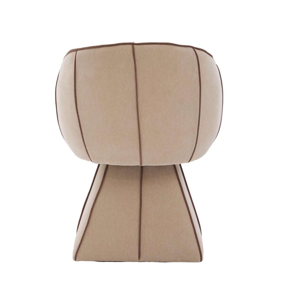 SESSEL mit 360° drehbar, hohe Rückenlehne, DE-42258, Kamelbraun - Sandfarben, Holzwerkstoff (54/74.5/56cm) - ComfortXL