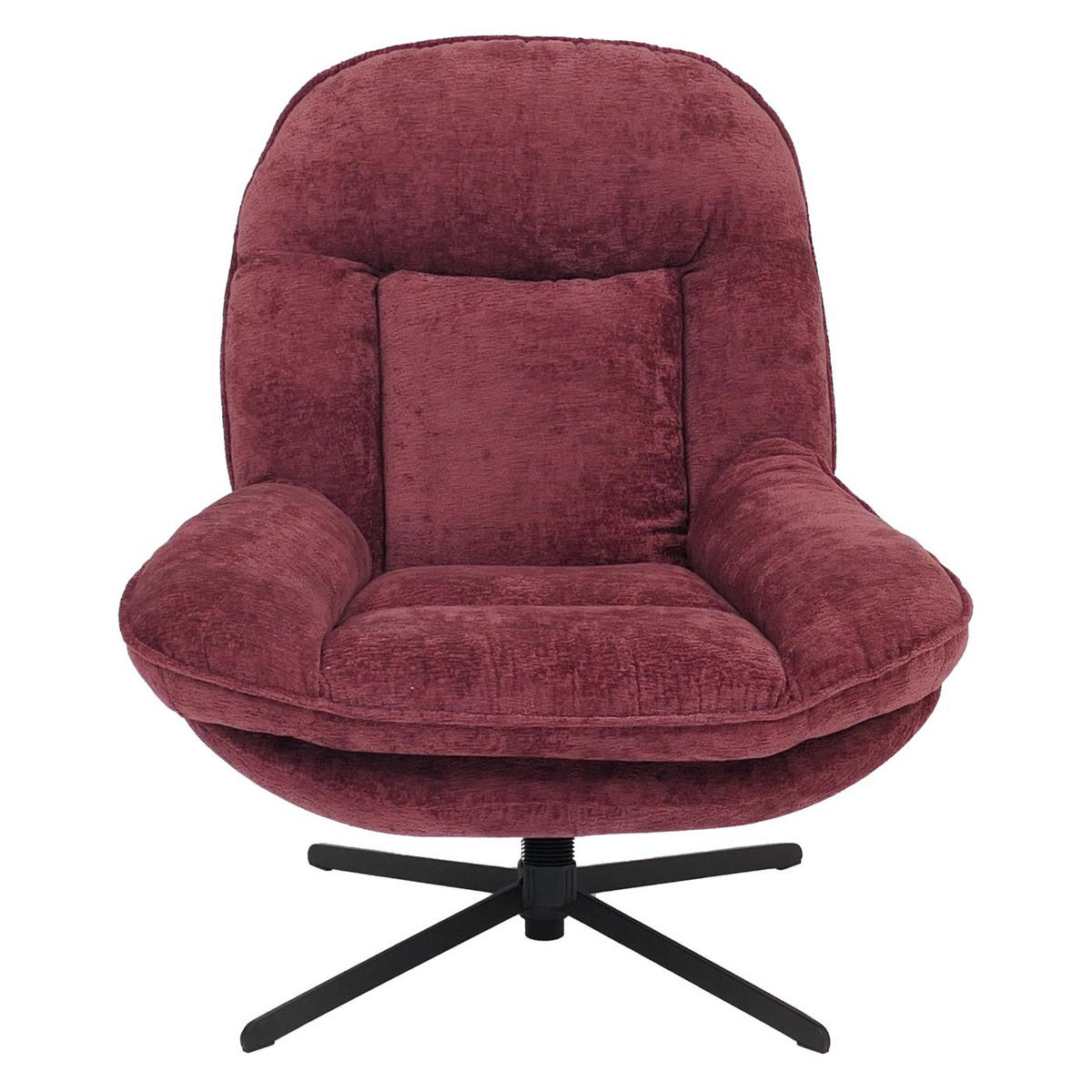 RELAXAČNÉ KRESLO Červená - červená, textil (80/96/90cm) - MCW