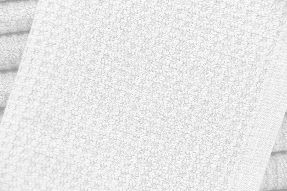 DUSCHTÜCHER, 3er-Set, 70x140 cm, 100% Baumwolle, Weiß - Weiß, Textil (70/140cm) - Zollner