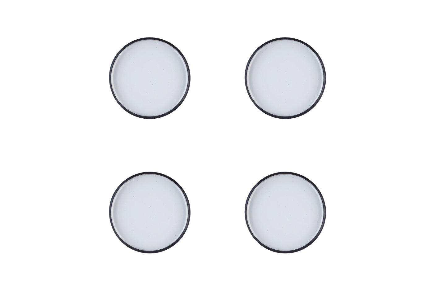 TELLER Gourmet Ø15,5cm - 4er-Set - Onyx - Schwarz, Keramik (15.5cm) - Björn