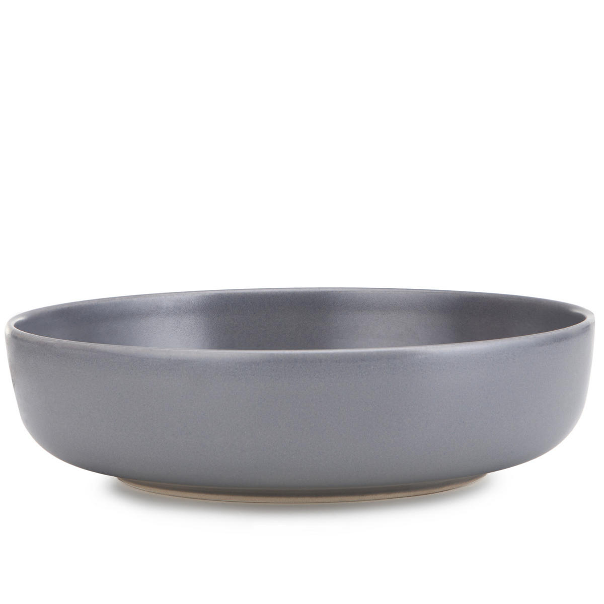 TELLER-SET VICTO 6-tlg Suppenteller, matt grau - Grau, Keramik (18cm) - KONSIMO®