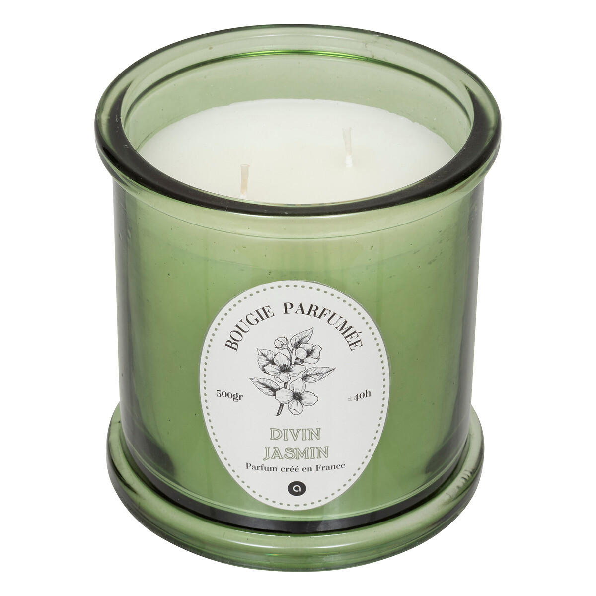 DUFTKERZE Hapo 500 g - Grün, Glas (11.3/12.5cm) - Atmosphera Createur d´interieur