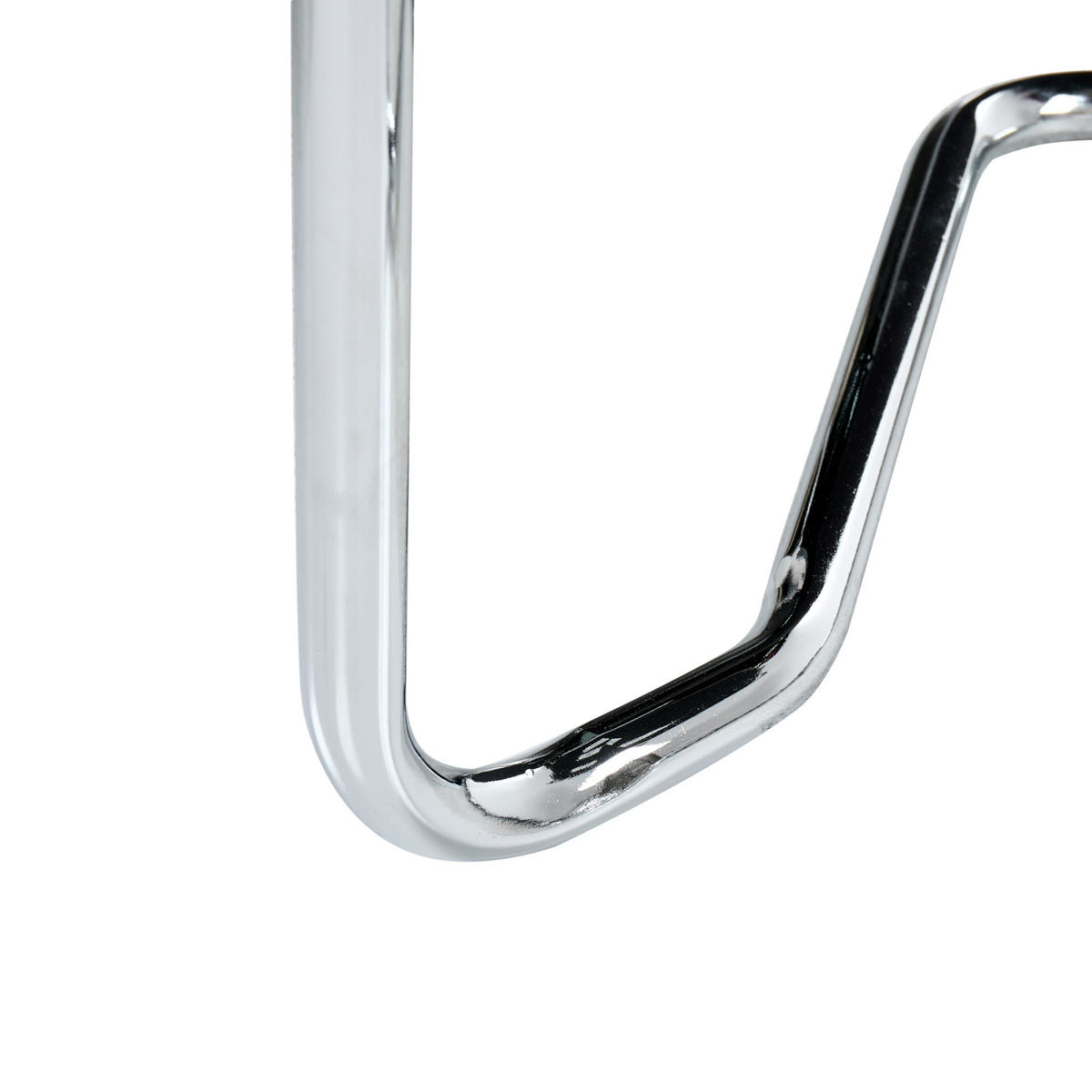 ESSZIMMERSTUHL 2er-Set Cremeweiß Irwin - Silberfarben/Weiß, Textil (50/85/53cm) - Beliani