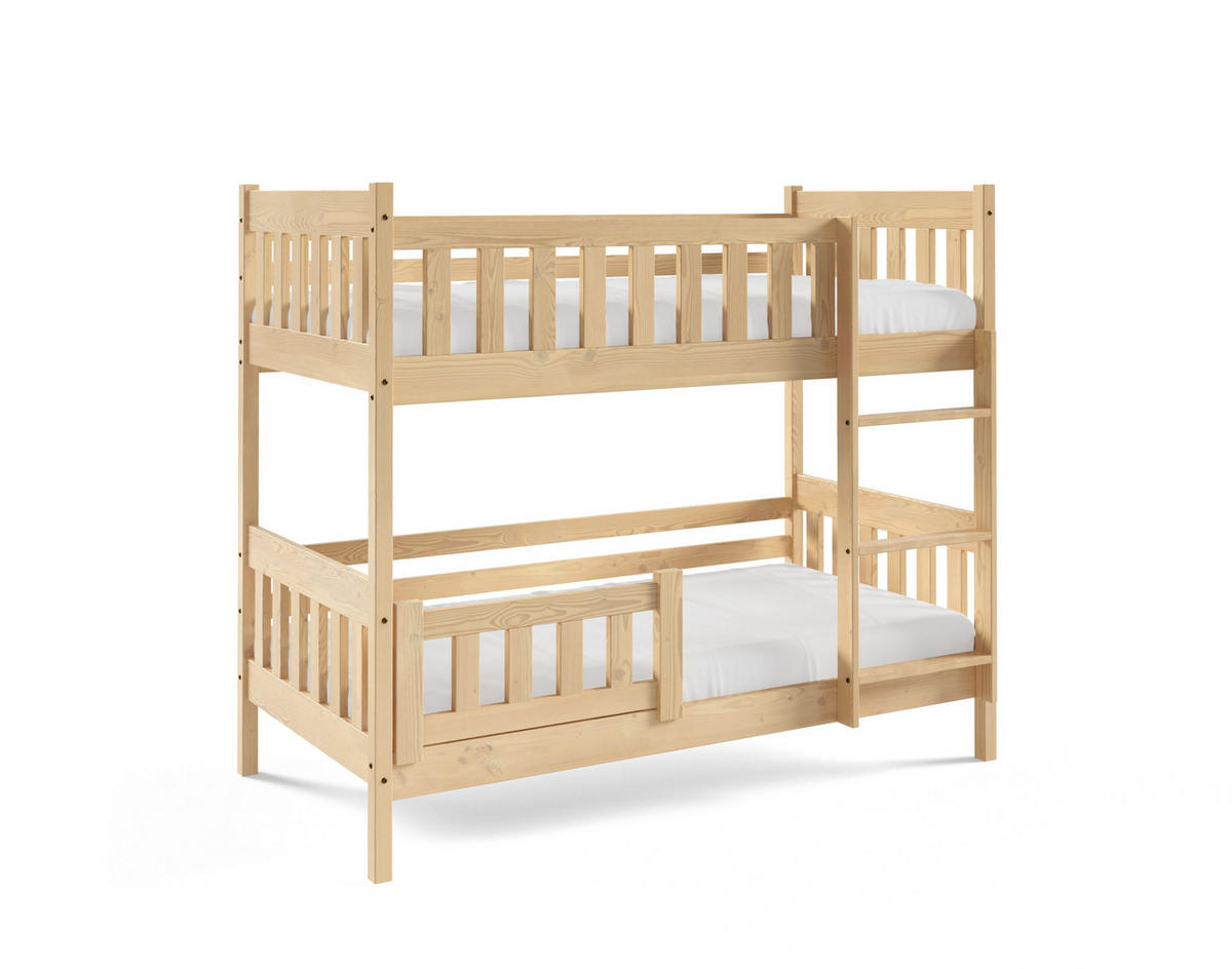 ETAGENBETT LUCIA 80x190 cm Kieferfarben - Kieferfarben, Holz (80/190cm) - MASSENO