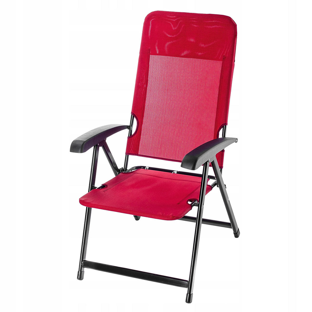 GARTENSESSEL Rot - Rot, Metall (55/104cm) - KADAX