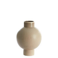 VASE Zelata Braun Ø28/38 cm - Braun, Keramik (38cm) - Light & Living