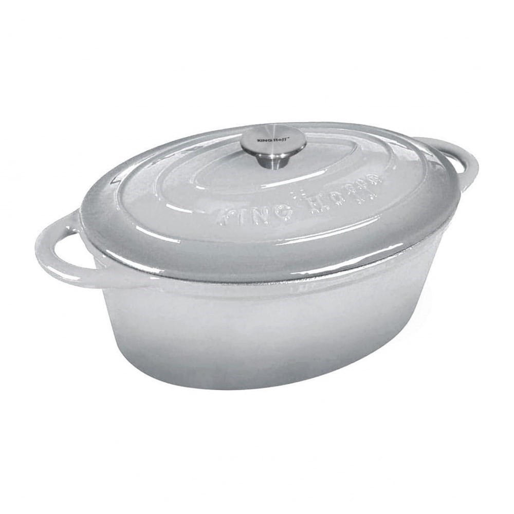 BRÄTER Grau 22/30/11 cm KH1522 - Grau, Metall (30cm) - Kinghoff 