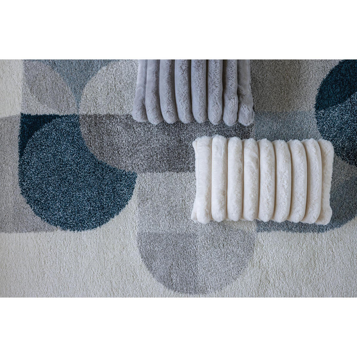 KISSEN Alice schneeweiß 30 x 50 cm - Weiß, Textil (30/50cm) - Vivaraise