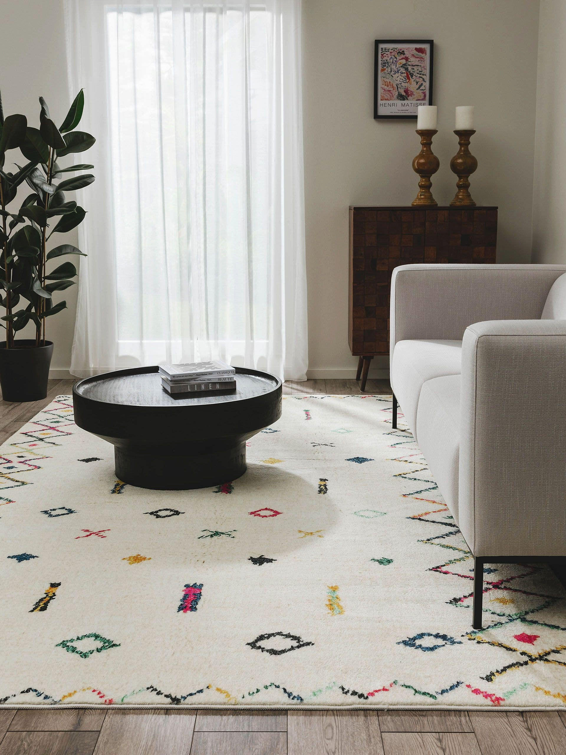 TEPPICH Mara Multicolor 200x300 cm - Multicolor, Textil (200/300cm) - benuta Pop