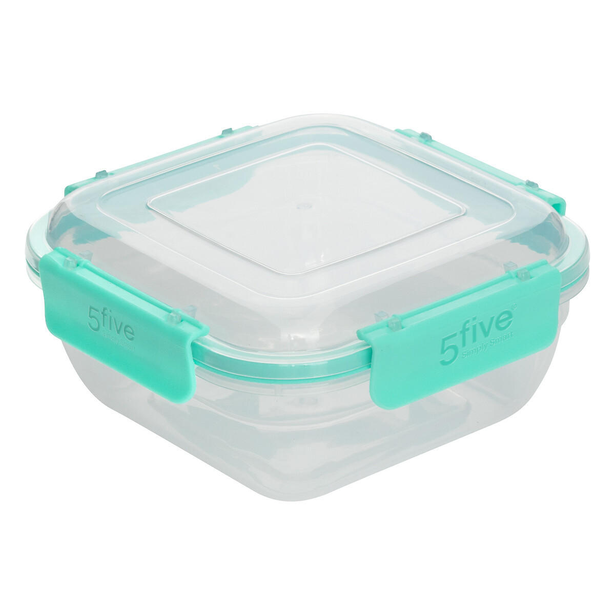 LEBENSMITTELBEHÄLTER mit Klickverschluss Klic 20,3/9,4/20,3 cm - Transparent, Kunststoff (9.4/20.3/20.3cm) - 5five Simply Smart