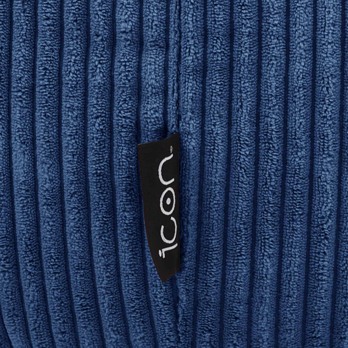 SITZSACK Dalton mit Hocker - Blau, Textil (90/73/84cm) - icon