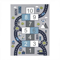KINDERTEPPICH Grau 200 x 290 cm - Grau, Kunststoff (200/290cm) - TT Home