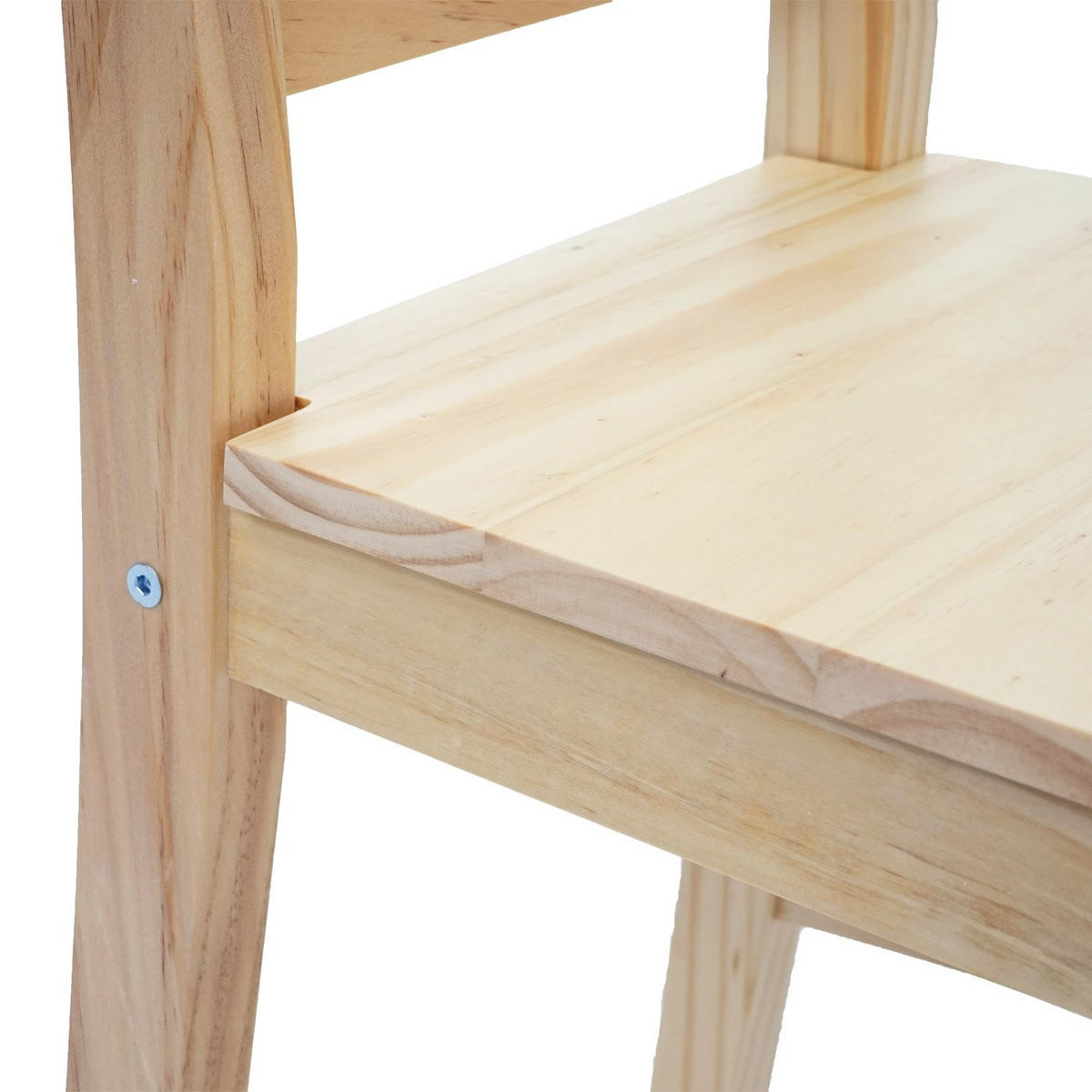 ESSZIMMERSTUHL Kiefer Dekor 4er-Set - Kieferfarben, Holz (40/86/42cm) - MCW