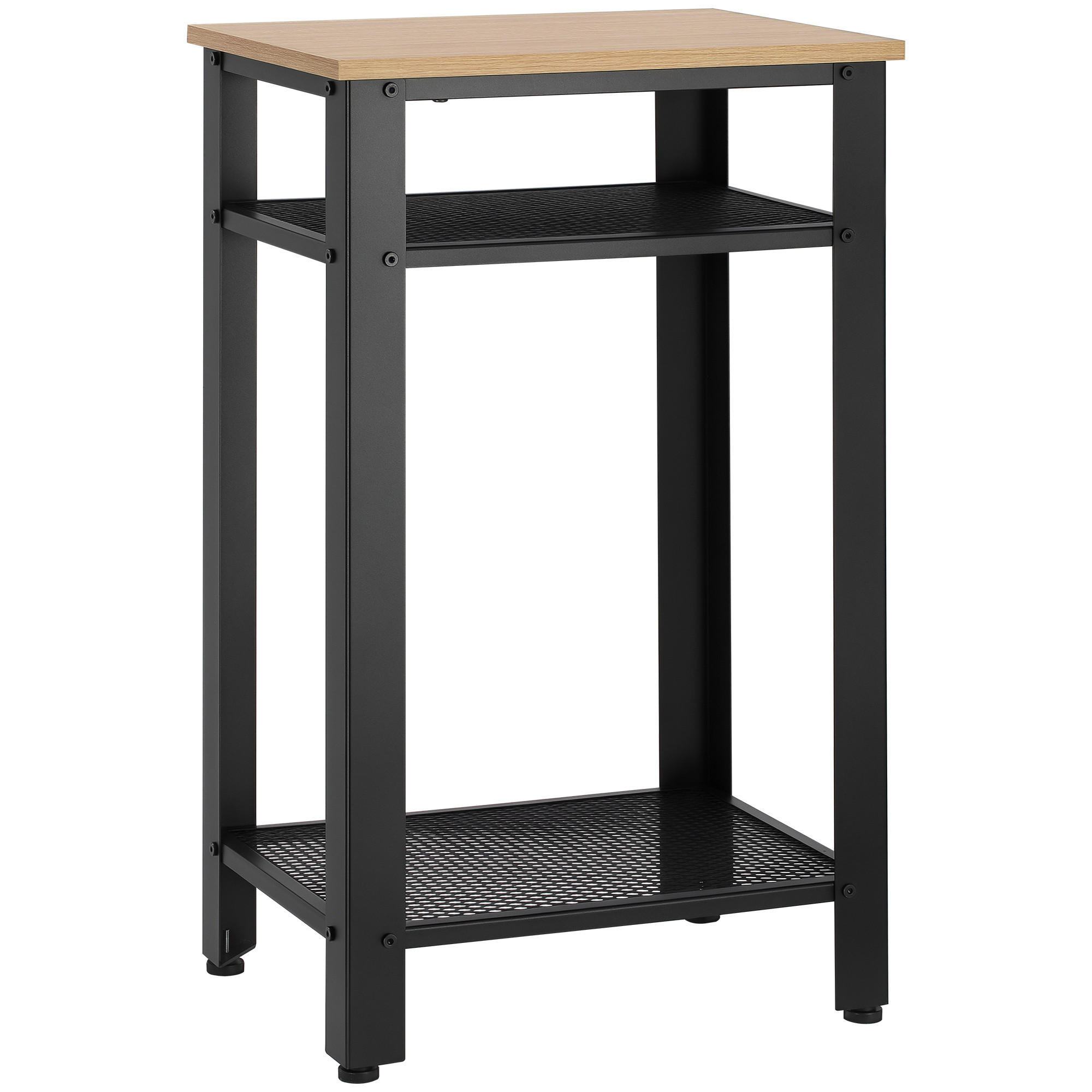 BEISTELLTISCH Beige 1 Stück - Beige, Metall (45/35/75cm) - GiPP