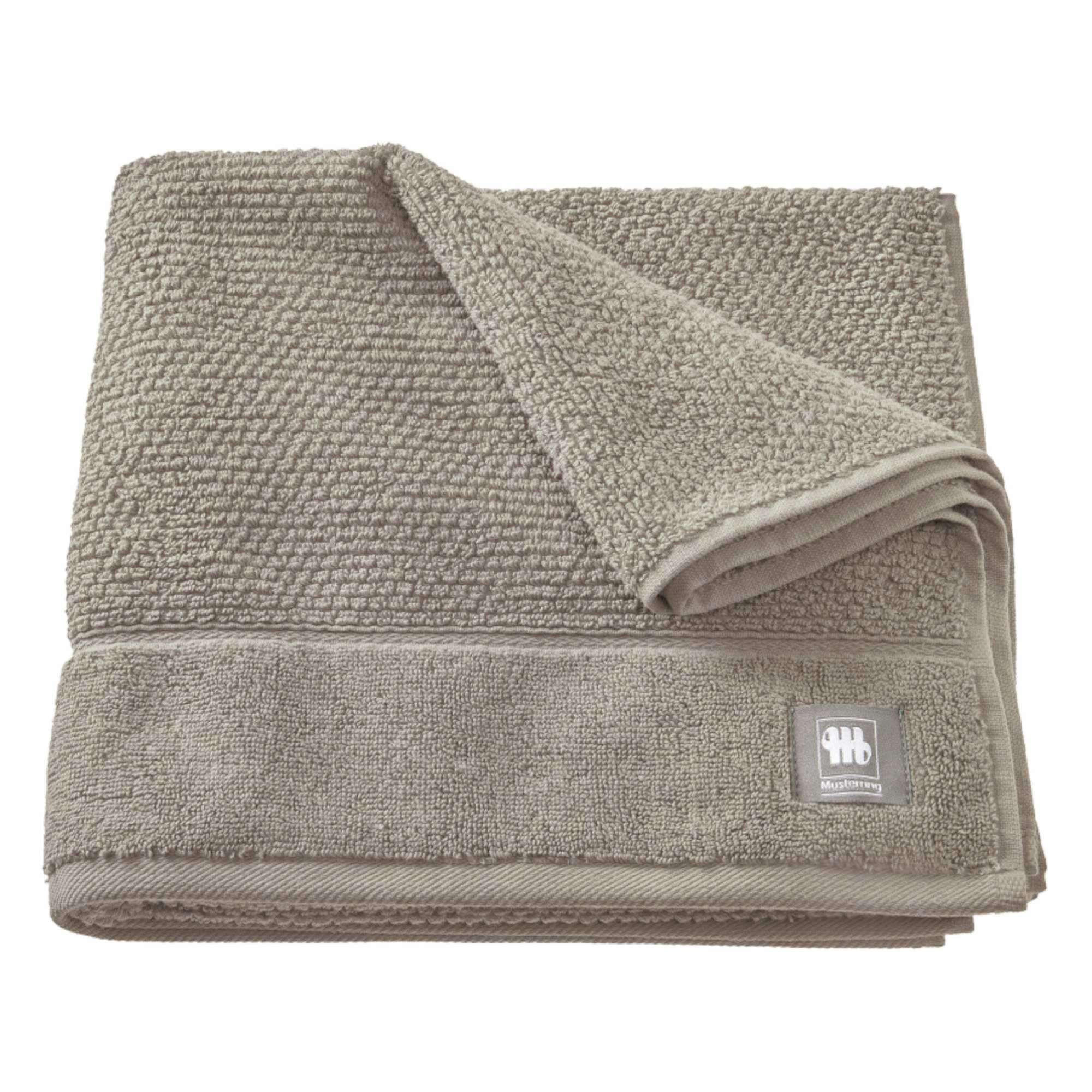 HANDTUCH SOLID - Grau, Textil (60/110cm) - Musterring