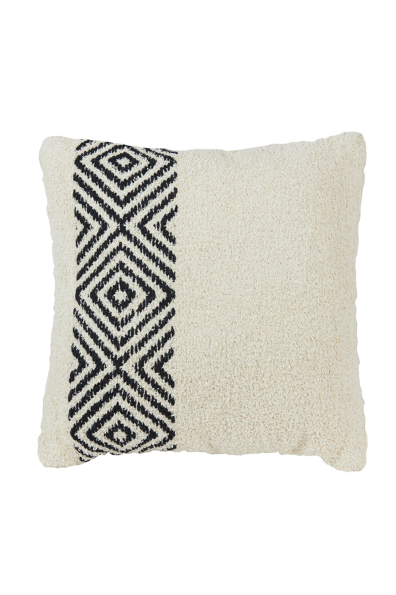 DEKOKISSEN Matiana Weiß 45/45 cm - Weiß, Textil (45/45cm) - Light & Living