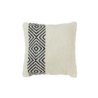 DEKOKISSEN Matiana Weiß 45/45 cm - Weiß, Textil (45/45cm) - Light & Living