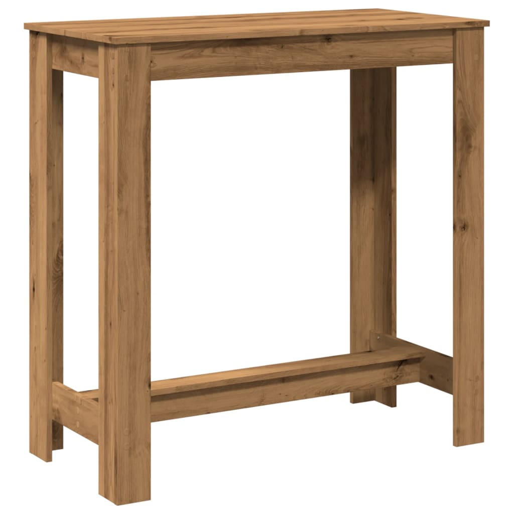 vidaXL Bartisch Braun 50x103.5x102 cm