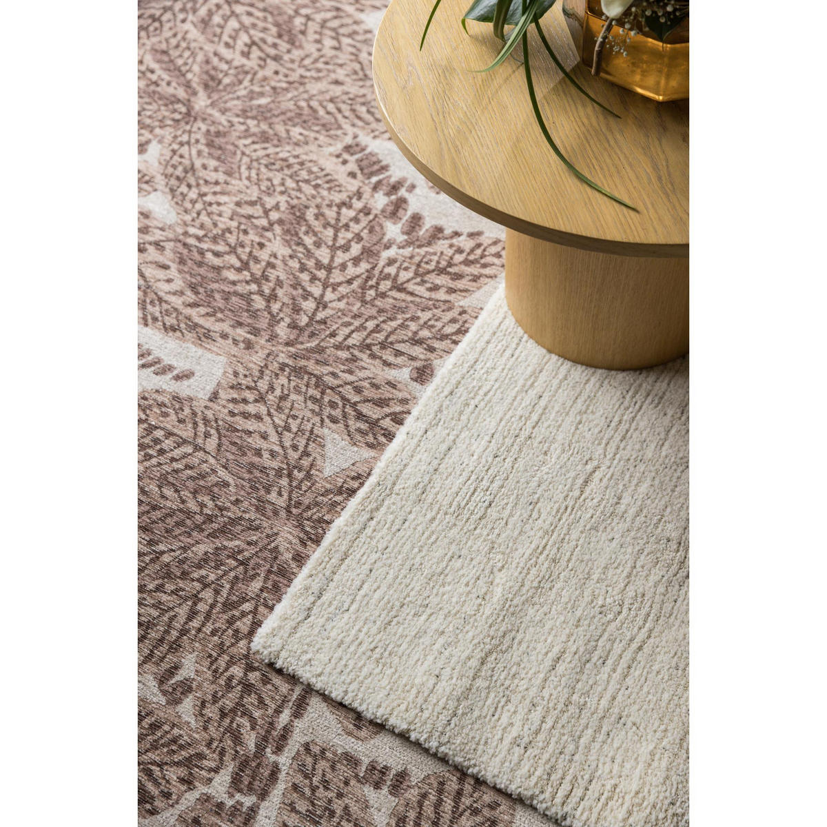 RECYCELTER OUTDOOR-TEPPICH Ariane rost 80 x 200 cm - Rot, Textil (80/200cm) - Vivaraise