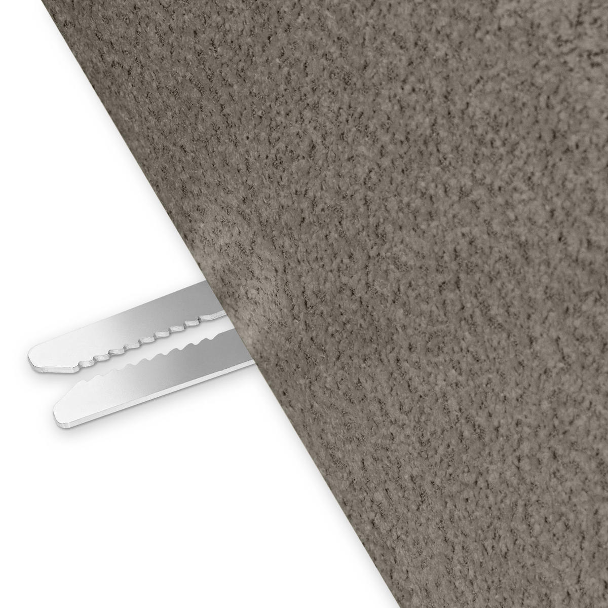 2,5-SITZER SOFA BUFFO, kühles Braun - Braun, Holz/Holzwerkstoff (250/73/96cm) - KONSIMO®