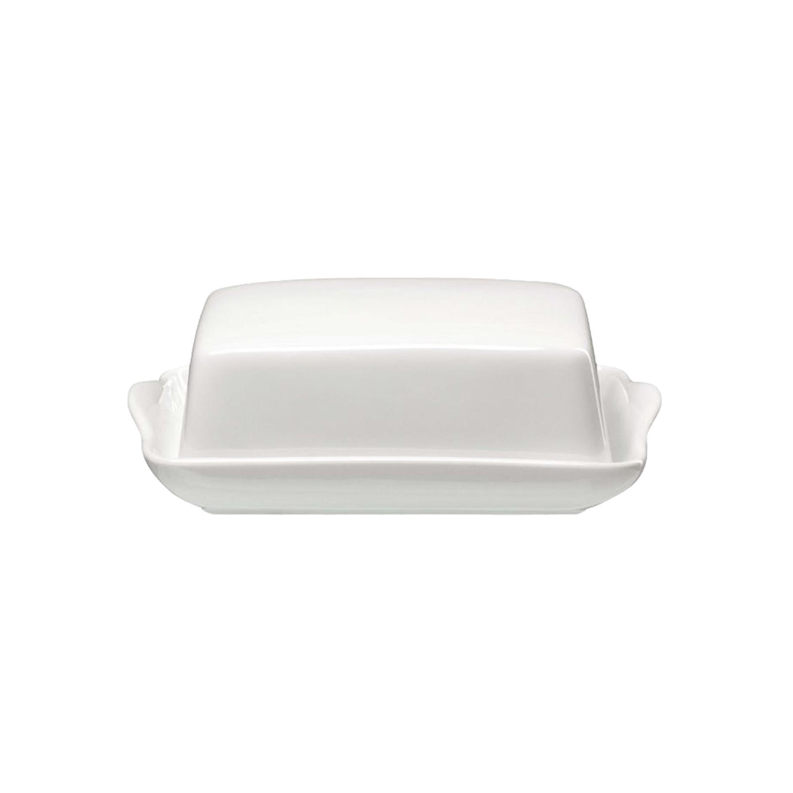 BUTTERDOSE Bianco weiß 18 x 14 x 7 cm - Weiß, Keramik (14/7/18cm) - Ritzenhoff Breker