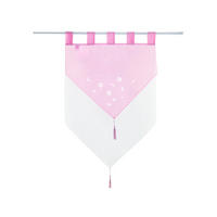 SCHEIBENGARDINE GERA 90x60 cm Rosa - Rosa, Textil (60/90cm) - Gardinenbox
