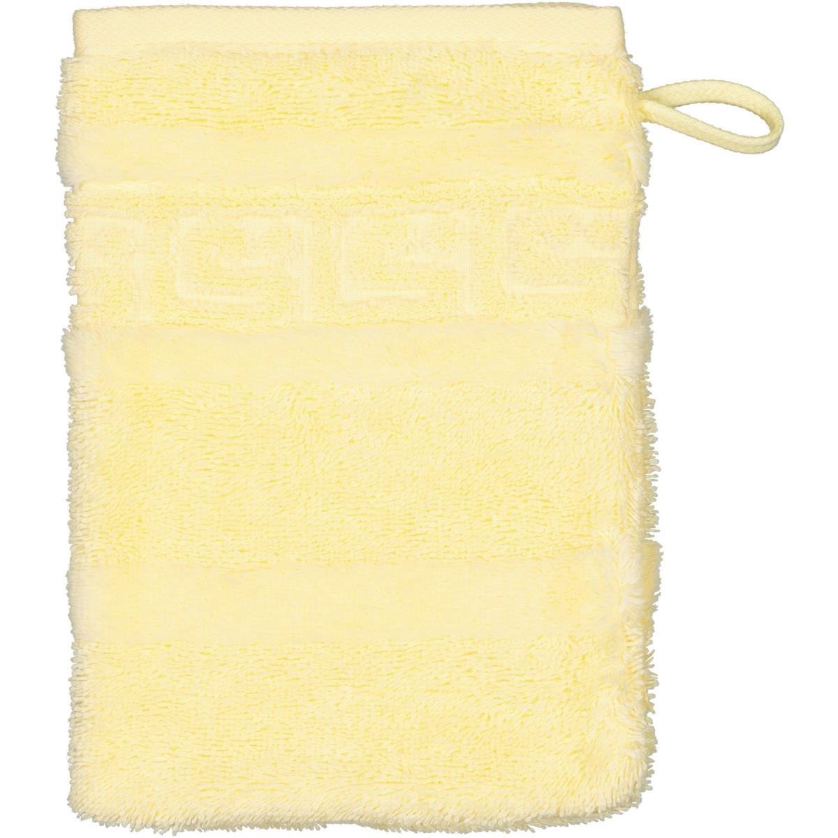 WASCHLAPPEN NOBLESSE UNI 1001 HONIG - 581 - Gelb, Textil (16/22cm) - Cawoe